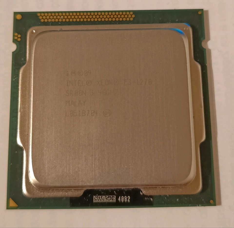 Intel Xeon E3-1270 CPU 3.4/3.8Ghz 4/8 Core/Threads in Asperg