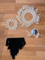 Makramee Wandbehang Spiegel Natur boho macrame rund ring unterset Hannover - Südstadt-Bult Vorschau