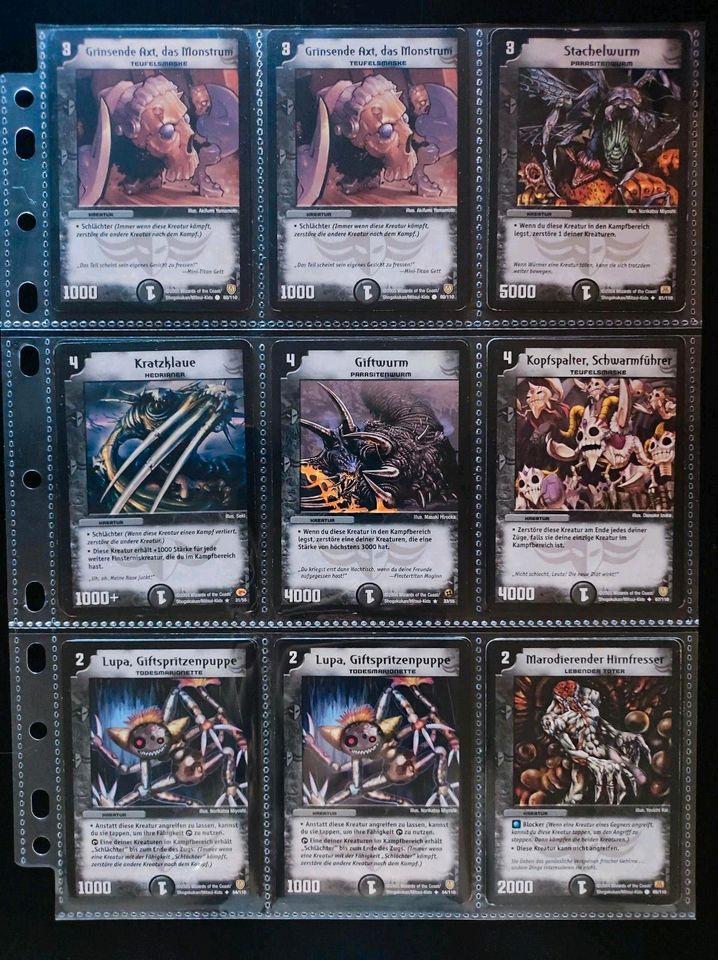 DuelMasters TCG Sammelkarten - Zivilisation Dunkelheit in Grafenwöhr