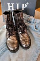 HIP Leder-Boots Gr. 37 silber abs. NEUwertig Stiefel Niedersachsen - Braunschweig Vorschau