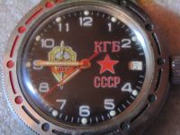 Vostok ,Taucheruhr , KGB Motiv,CCCP , russisch, 80 er Jahre Schleswig-Holstein - Rickling Vorschau