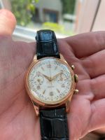 Telda Chronograph Vintage Handaufzug Armbanduhr Uhr selten rar Bayern - Bruckmühl Vorschau