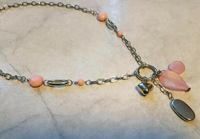 lange Modeschmuck Kette rosa Nordrhein-Westfalen - Velen Vorschau