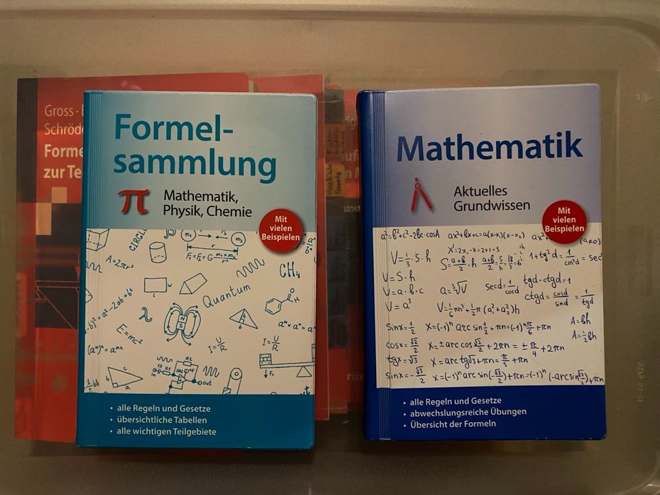 Formelsammlung Mathematik, Physik und Chemie in Bamberg