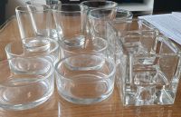 11 x Teelichtgläser Glas durchsichtig transparent mit 30 Teelicht Kr. München - Ismaning Vorschau
