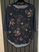 Bluse EDC blau Blumen Bayern - Deggendorf Vorschau