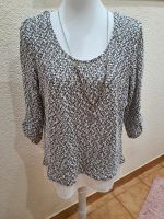 Pullover Gr.38/40 C&A Wie Neu Weiß Braun mit Halskette Nordrhein-Westfalen - Hagen Vorschau