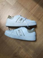 Sneaker weiß gold Deichmann Graceland Größe 38 Bayern - Bayreuth Vorschau