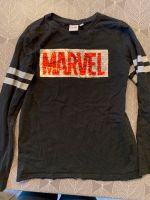 Marvel Shirt Wechselpailletten 146 / 152 Nordrhein-Westfalen - Eschweiler Vorschau