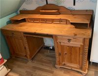 Schreibtisch antik Kiefer Vintage shabby Nordrhein-Westfalen - Rheda-Wiedenbrück Vorschau