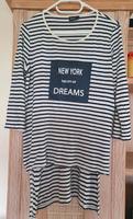 Weiß Schwarz gestreifter Tunika  T-Shirt Oberteil Langarm 40/42 Dresden - Leuben Vorschau