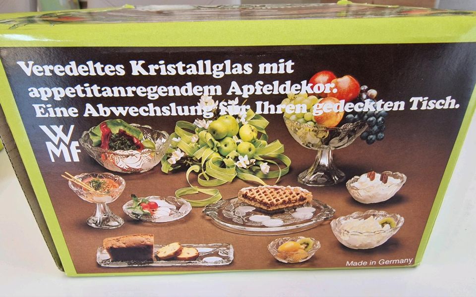 WMF Apfelgarten - Kristall - Salatteller / Königskuchenplatte in Berlin