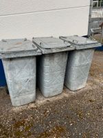 Metall Mülltonnen 240 ltr. Gebraucht zu verkaufen Baden-Württemberg - Pfedelbach Vorschau