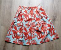 H&M Rock weit Blumen orange türkis Niedersachsen - Bassum Vorschau