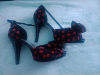 Polka dot High Heels Peep too Nordrhein-Westfalen - Dormagen Vorschau