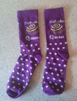 Stylische Socken „Schoko Queen“ Gr. 36-41 Neu - Top! Nordrhein-Westfalen - Paderborn Vorschau