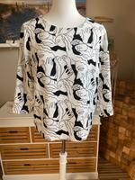 Opus, Bluse, Shirt, Gr 40, schwarz, weiß Saarland - Bous Vorschau