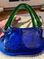 Murano Glas Tasche Vase Blau mit Grün Deko schwer Bielefeld - Bielefeld (Innenstadt) Vorschau