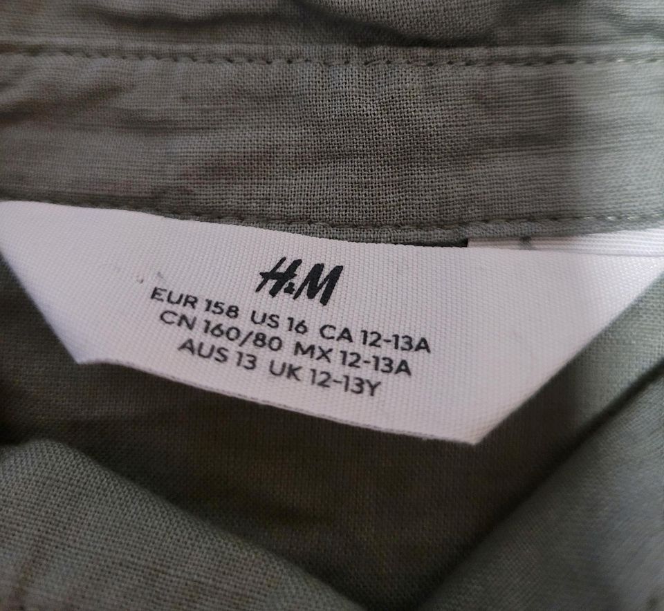 Ärmellose Bluse Größe 158 h&m in Teningen