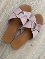 Pantoletten Sandalen grau 38 Nordrhein-Westfalen - Meerbusch Vorschau