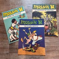 Mosaik Abrafaxe Hefte DDR 12/1983, 10+11/1984 Sachsen - Steina Vorschau