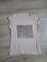 Calvin Klein T-Shirt mit Logo in L, rosa mit Wendepailietten Nordrhein-Westfalen - Hagen Vorschau