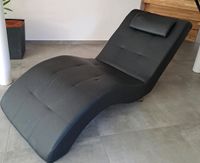 Liege Sessel Sofa Relaxliege Kunstleder schwarz Bayern - Nersingen Vorschau