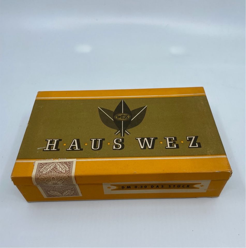 Zigarrenkiste DDR HAUS WEZ Zigarrenfabrik Altenburg Leipzig in Münchberg