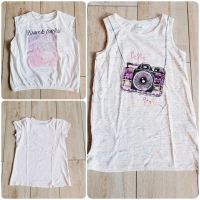 3 T-Shirts Mädchen Größe 134 140 H&M Yigga Vertbaudet Brandenburg - Wittstock/Dosse Vorschau