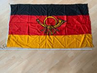 Sehr alte Fahne von der Deutschen Bundespost Rheinland-Pfalz - Hachenburg Vorschau