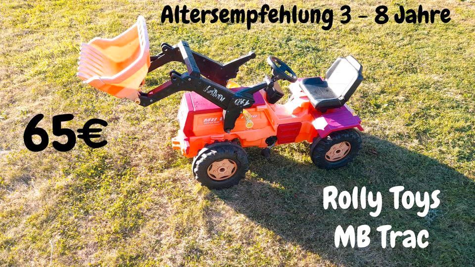 Mehrere Trettrecker Traktor Trecker Rolly Toys in Barlt