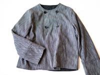 NEU !!! HANNES ROETHER Designer-Wendejacke grau-gestreift, Gr. M Nordrhein-Westfalen - Preußisch Oldendorf Vorschau