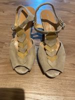 Sandale Gr. 38 Wildleder von Estefania Marco beige Baden-Württemberg - Mosbach Vorschau