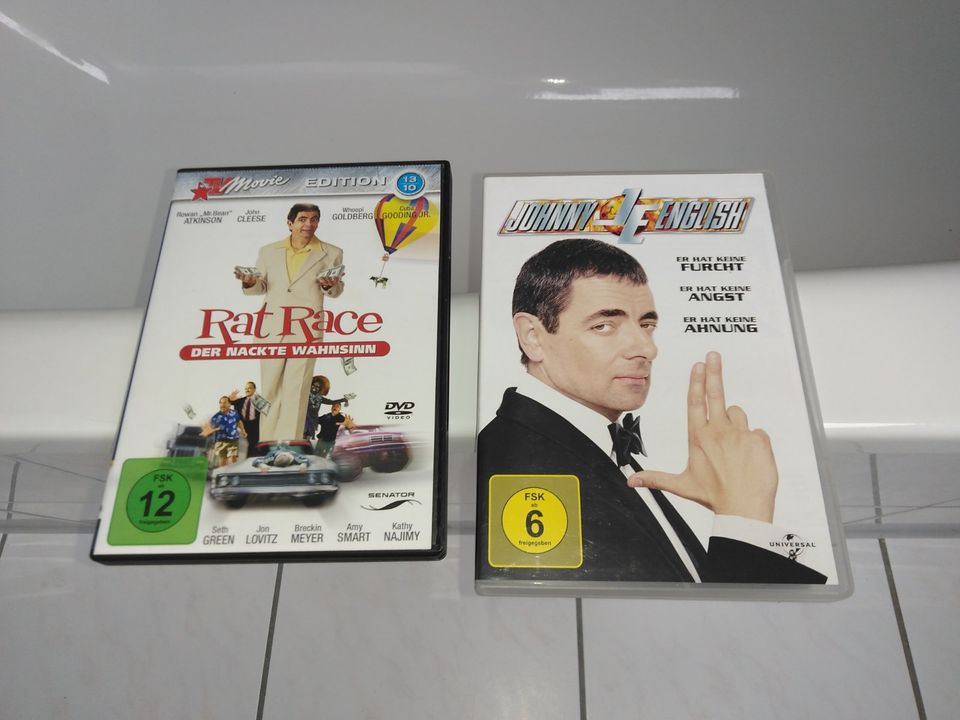 DVD-Rat Race/J.English 2xFilme m.Mr.Bean- R.Atkinson 2,40 € VB in Kürten