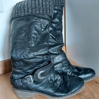 Stiefel Rieker Gr. 42 Blockabsatz schwarz Nordrhein-Westfalen - Niederzier Vorschau