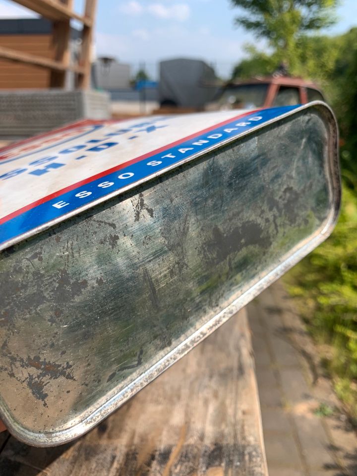 Esso Essolube Öldose 60er Oldtimer Sammlung Tankstelle Vespa Deko in Korschenbroich