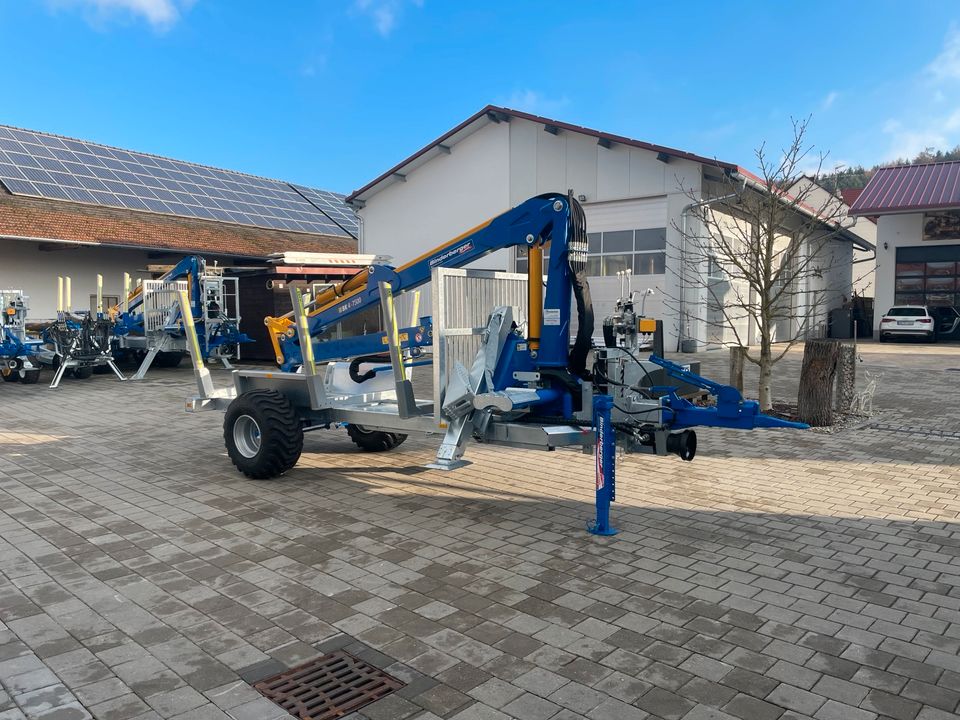 Binderberger RW 5 alpin BK 4-7500 Rückewagen Rückeanhänger Holz in Rennertshofen