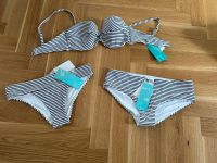 NEU H&M Bikini Set mit 2 Höschen und BH blau weiß 36 70C Hannover - Döhren-Wülfel Vorschau