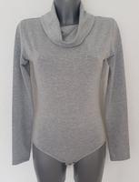 Liu Jo Damen T-Shirt Body mit Kragen langarm Grau Gr: S, M Hessen - Wetzlar Vorschau