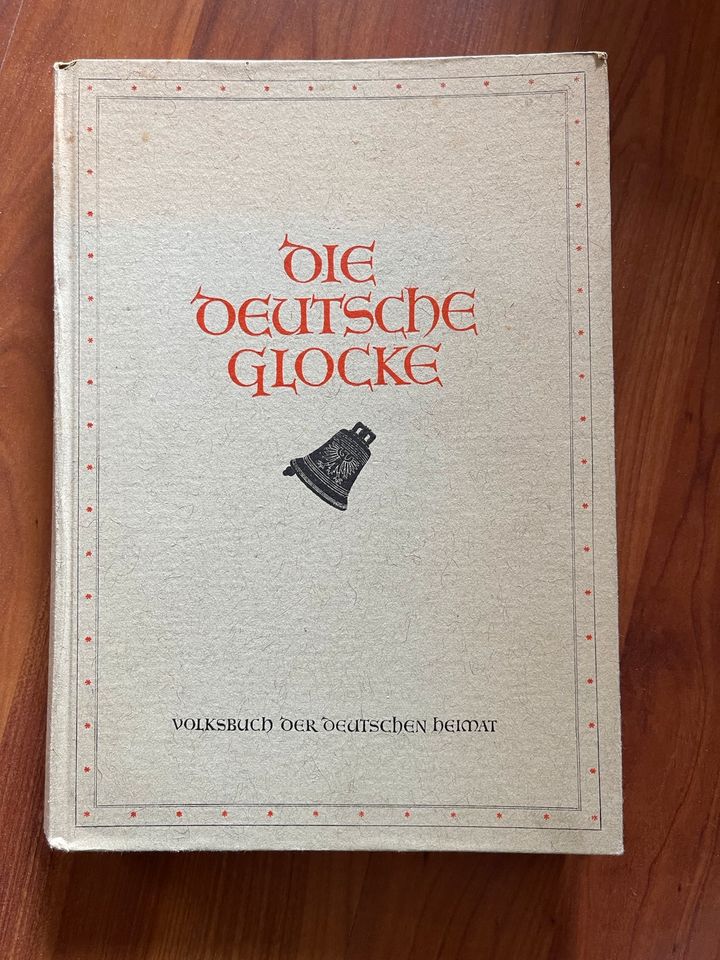 Deutsche Glocke Buch 1940 antik WK volksbuch Heimat in Meißen