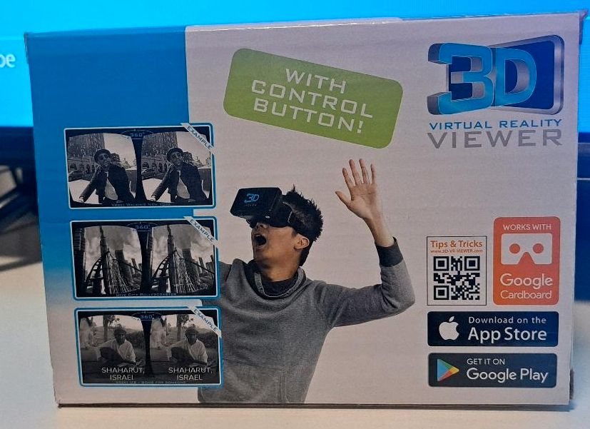 Virtual Reality 3D Brille in Schlangen