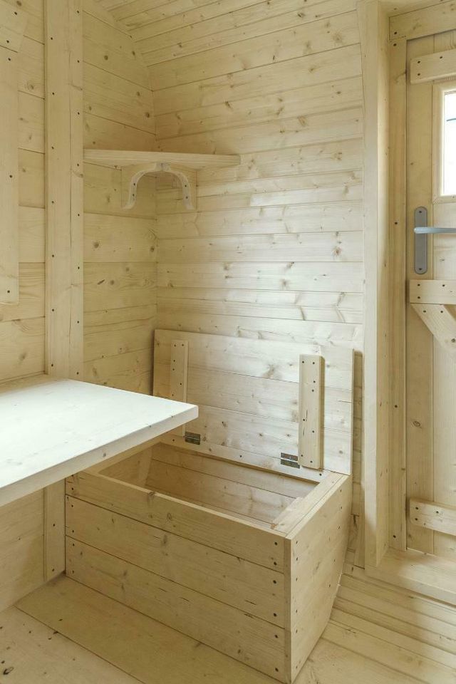 Sauna Saunafass Gartensaune 4,0m Fasssauna 2 Räume NEU Schlaffass in Hüllhorst