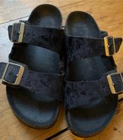 Birkenstock ARIZONA schwarz Samt Gr 36 Berlin - Schöneberg Vorschau