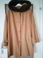 44 46 Mantel Jacke Cape Camel Wolle Cashmir Petite Mademoiselle Nordrhein-Westfalen - Lüdenscheid Vorschau