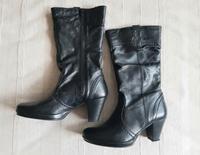 Modische Damenstiefel TAMARIS | Echtleder | schwarz | 36 | 1x gtr Berlin - Köpenick Vorschau