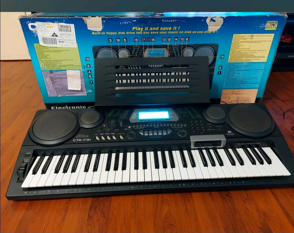 Casio CTK/731 in Baden-Württemberg - Ludwigsburg | Musikinstrumente und  Zubehör gebraucht kaufen | eBay Kleinanzeigen ist jetzt Kleinanzeigen