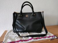 NEUW Tory Burch Leder Tasche schwarz Saffiano Wandsbek - Hamburg Farmsen-Berne Vorschau