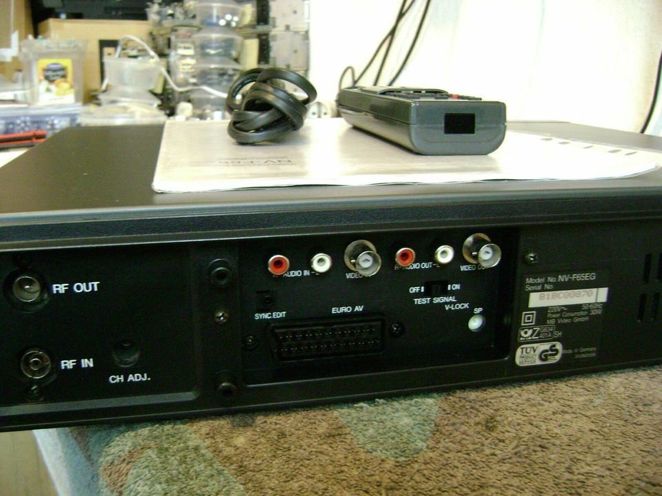 Panasonic Videorekorder NV-F 65 VHS Generalüberholt in Berlin
