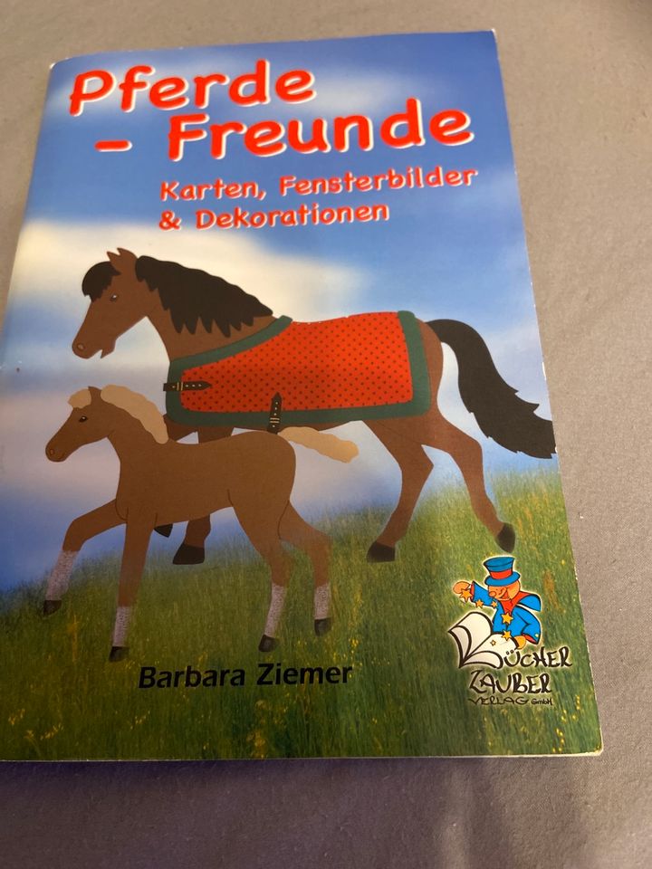 Pferde Freunde Bastel Heft neuwertig mit Vorlagen in Gersthofen
