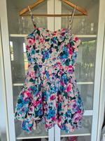 Sommer Kleid 36 Korsett Rüschen Volants Tüll Blumen floral Mini Bayern - Bamberg Vorschau